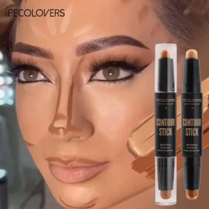 Stylo Correcteur Double Embout Waterproof – Fond de Teint & Correcteur de Teint Longue Tenue