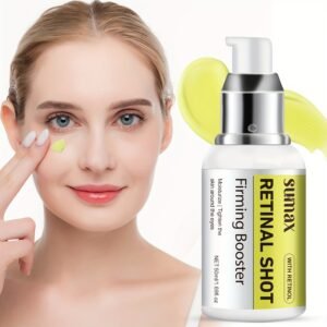 Crème Raffermissante Contour des Yeux au Rétinol & Niacinamide 50 ml – Soin Hydratant Anti-Âge Femme | Texture Légère, Absorption Rapide, Regard Lisse et Lumineux